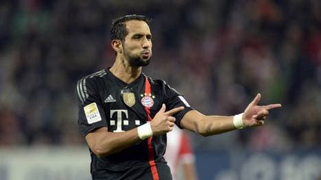 Medhi Benatia feierte Tore gerne mit einer Maschinengewehr-Geste