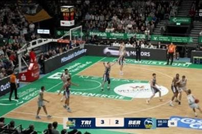 Spiel Highlights zu VET-CONCEPT Gladiators Trier - ALBA BERLIN
