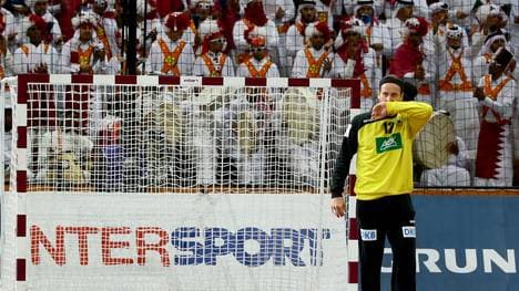 Silvio Heinevetter beim WM-Viertelfinale gegen Katar