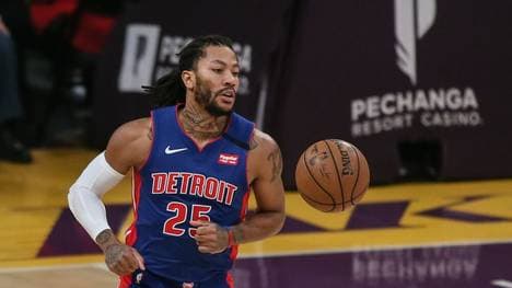 Derrick Rose wechselt offenbar von den Detroit Pistons zu den New York Knicks