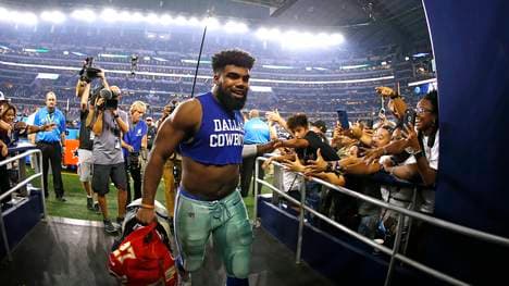 Ezekiel Elliott wird erst an Weihnachten wieder für die Dallas Cowboys spielen