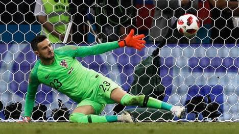 Danijel Subasic parierte gegen Russland gleich den ersten Elfmeter von Fedor Smolov