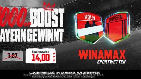 Winamax 1000er Quotenboost