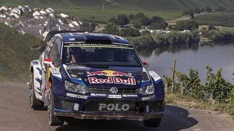 Der Finne Jari-Matti Latvala blieb bei dem Testcrash unverletzt