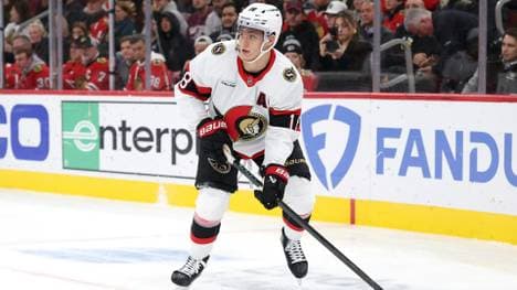 Tim Stützle trug einen Assist zum Sieg seines Teams bei