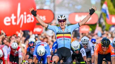 Tim Merlier gewann EM-Gold im Straßenrennen