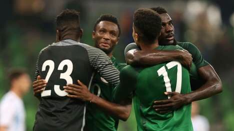 Nigeria nimmt an der Weltmeisterschaft 2018 in Russland teil