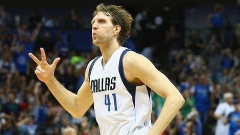 Dirk Nowitzki belegt bei der Umfrage der Manager Rang drei