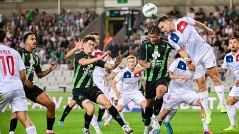 Paris Brunner ist nach seinem Wechsel bisher nur zweite Wahl bei Cercle Brügge