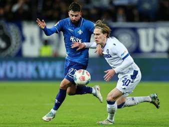 Darmstadt bezwingt Karlsruhe