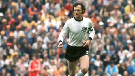 Franz Beckenbauer wurde als Spieler 1974 Weltmeister