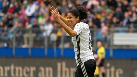 Navina Omilade feierte mit dem DFB zwei EM-Titel
