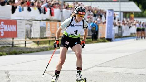 Janina Hettich-Walz bei der Deutschen Meisterschaft