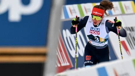 Knapp hinter dem Podest: Nathalie Armbruster