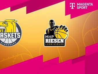 EWE Baskets Oldenburg - MHP RIESEN Ludwigsburg: Highlights | BBL Pokal