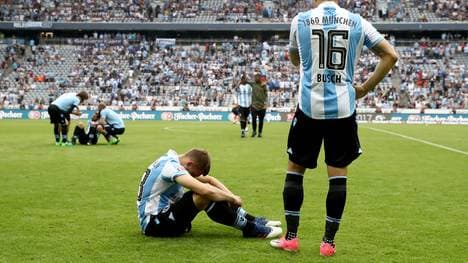 1860 Muenchen v Jahn Regensburg - 2. Bundesliga Playoff Leg 2