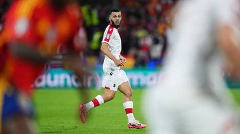 Georges Mikautadze wurde bei der EM geteilter Torschützenkönig