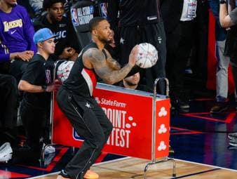 Triumph bei Dreiercontest nach Achillessehnenriss