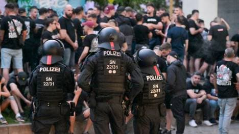 In Leipzig waren die Einsatzkräfte gefragt