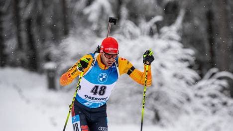 Arnd Peiffer meldete sich in Oberhof gut zurück