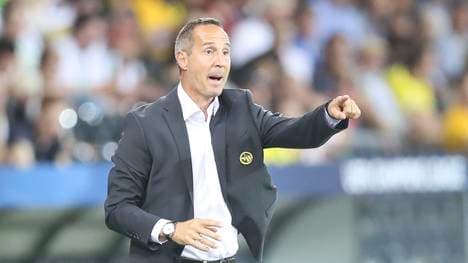 Adi Hütter führte Young Boys Bern in diesem Jahr zum Meistertitel in der Schweiz