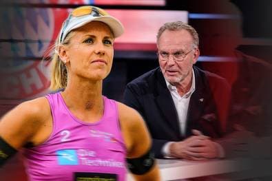 "Sieht schon komisch aus": Auch Beach-Star geht Rummenigge an