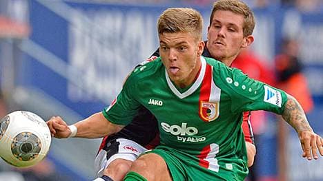 Alexander Esswein hat bislang 13 Spiele für Augsburg gemacht (0 Tore)