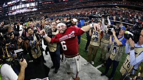 Baker Mayfield wurde im Draft von den Cleveland Browns an Position eins gepickt