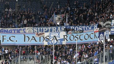 Die Fans stehen hinter Hansa Rostock