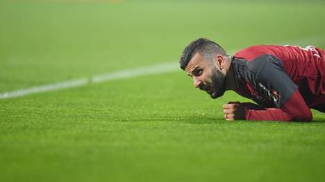 Mikael Ishak erzielte den einzigen Treffer für den 1. FC Nürnberg gegen Halle