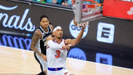 Josh Hart (vorne) wäre fast tragischer Knicks-Held gewesen