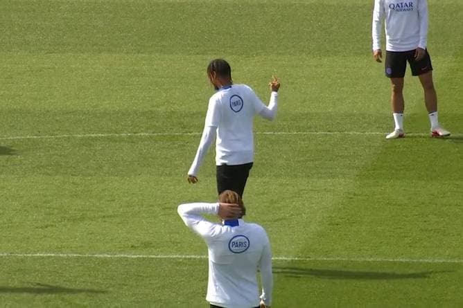 Vor Bayern-Kracher: PSG-Star sorgt im Training für Aufsehen
