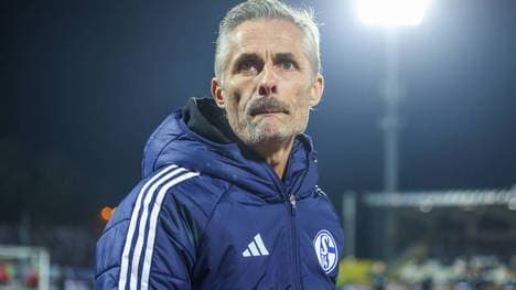 Für Kees van Wonderen war die Partie in Ulm das vierte Pflichtspiel als Schalke-Trainer