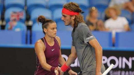 Maria Sakkari und Stefanos Tsitsipas feierten im Mixed bereits große Erfolge