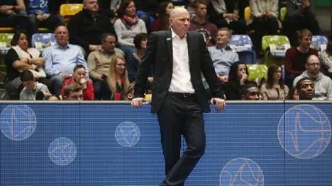 Würzburg musste sich mit Trainer Denis Wucherer im Finale des Europe Cups gegen Sassari geschlagen geben