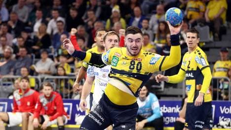 Jannik Kohlbacher war mit sechs Treffern zusammen mit Filip Taleski erfolgreichster Werfer bei den Löwen