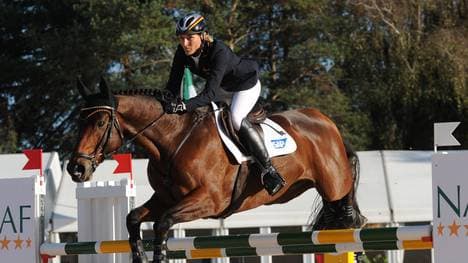 Ingrid Klimke liegt in Luhmühlen nach dem Dressur-Teil auf Platz zwei