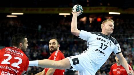 Patrick Wiencek war mit fünf Treffern einer der besten Werfer des THW Kiel
