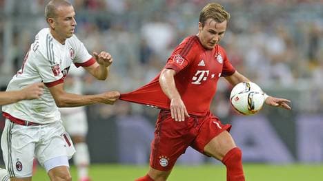 Mario Götze (r.) erzielte kurz vor seiner Auswechslung das 2:0