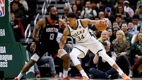 Giannis Antetokounmpo und James Harden führen das All-NBA-First-Team an