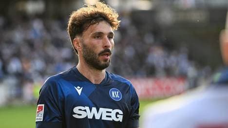 Seine Zeit beim KSC endet: Fabian Schleusener