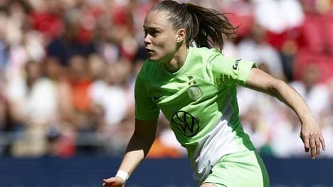 Ewa Pajor traf im CL-Finale 2023 gegen Barcelona