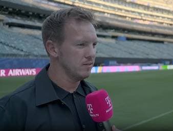 Im letzten Gruppenspiel gegen Ecuador wird David Raum für Nathaniel Brown starten. Im Interview begründet Julian Nagelsmann seine Entscheidung.