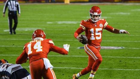 Patrick Mahomes führt sein Team vorzeitig in die Playoffs
