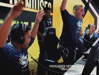 Auch im September kommen die Fans bei eSPORTS1 wieder voll auf ihre Kosten.