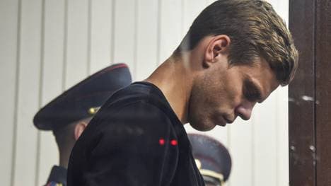 Russland: Alexander Kokorin und Pawel Mamajew in Untersuchungshaft , Alexander Kokorin muss ins Gefängnis