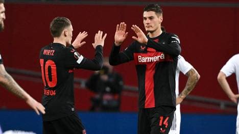 Florian Wirtz (l.) und Patrik Schick (r.) wollen ins Halbfinale