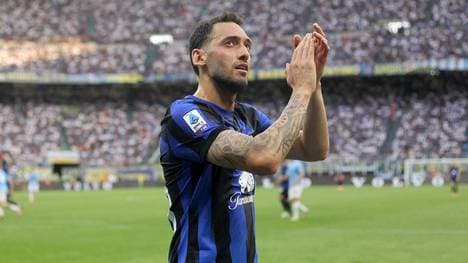 Hakan Calhanglu gewann mit Inter Mailand den Meistertitel in Italien