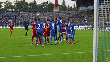 Marcelo Diaz rettete den HSV gegen den KSC