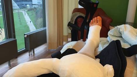 Tony Jantschke liegt nach seiner OP noch im Krankenhaus